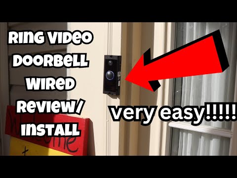 Ring Video Doorbell Wired REVIEW!