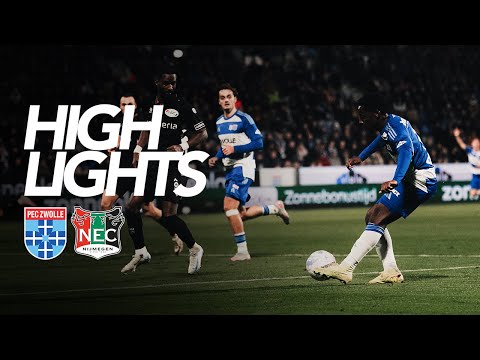 Summary PEC Zwolle - N.E.C. Nijmegen