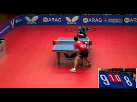 Timo Boll vs Dmitrij Prokopcov[ETTU Cup 2011/2012]