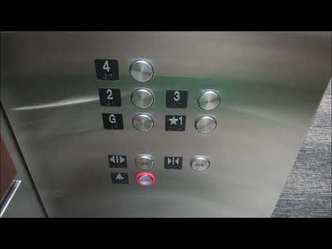 Original Dover & Modernized ThyssenKrupp Traction Elevators at the 7500 Mo-Pac Office Building.