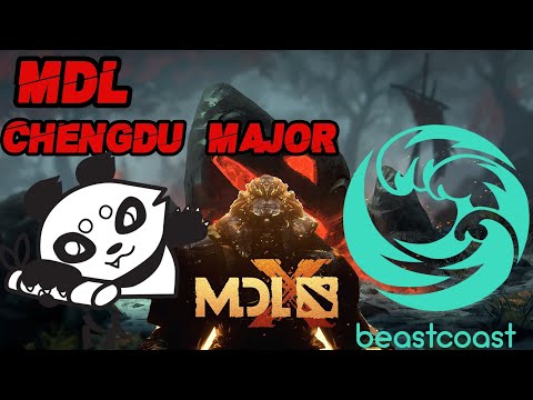 Dota 2: MDL Chengdu Major | Fighting Pandas  Vs. BeastCoast Game 1|Join the  GiveAway in Description