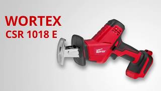Cordless Reciprocating Saw WORTEX CSR 1018 E