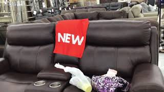 Big lots recliner sofa leather