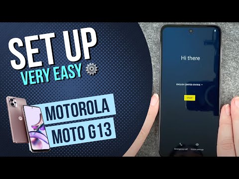 Motorola moto g13– Setup and Configuration • 📱• ⚙️ • ☑️ • Tutorial