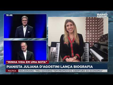 BAND NEWS JULIANA D'AGOSTINI FALA SOBRE CARREIRA E PROJETO VOLTADO AO PÚBLICO INFANTIL