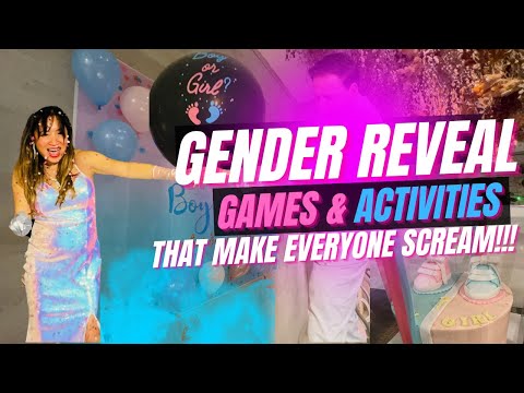 How to Host a Gender Reveal Party | game and activity party ideas