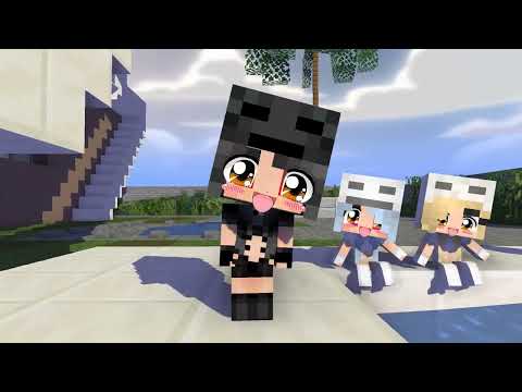 MONSTER SCHOOL :PRETTY SKELETON SISTERS CHICKEN WING - MINECRAFT ANIMATION