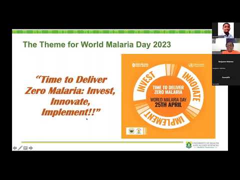 UHAS World Malaria Day Webinar 2023