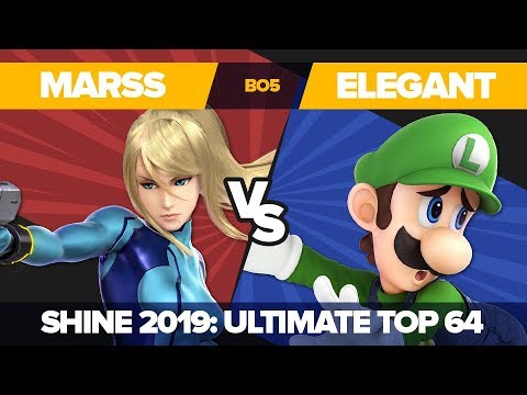 Marss vs Elegant - Winners' Quarterfinals: Ultimate Singles - Shine 2019 | Zero Suit Samus vs Luigi