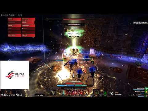 ESO - [Blind luck] - Stamina nightblade - 77.4k/75.4k DPS - The twins - Summerset