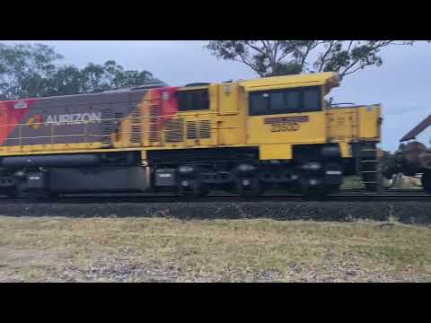 Early morning coal train