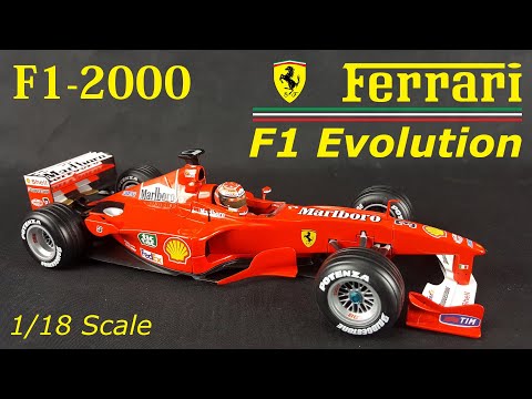 Ferrari F1 Evolution in 1/18 Scale - 2000 F1-2000