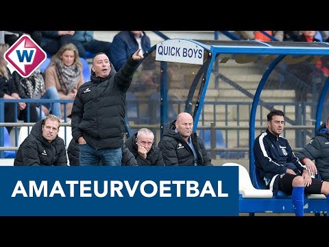 Quick Boys-trainer Edwin Grünholz: 'Vaker paal en lat geraakt dan het doel' - OMROEP WEST SPORT