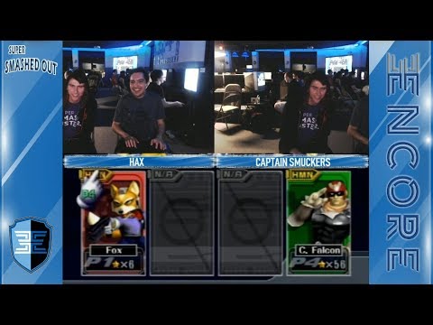 Super Smashed Out Melee 1 - Hax Vs. Captain Smuckers - Losers Finals