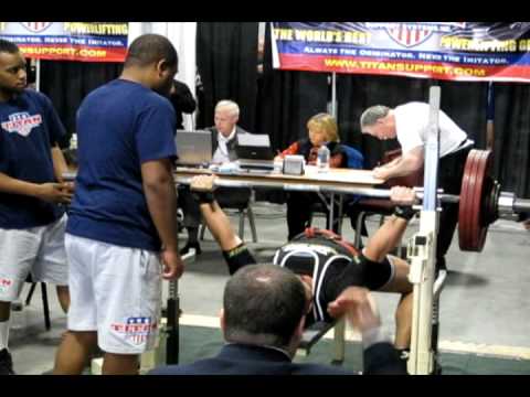 Chad Salyer 2010 American Open Powerlifting