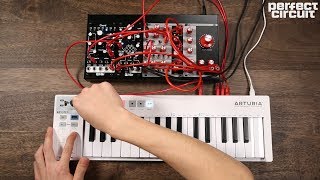 Video thumbnail for Qu-Bit Chord V2 Polyphonic Eurorack Oscillator & Prism Stereo Time & Filter Based Effect by Perfect Circuit