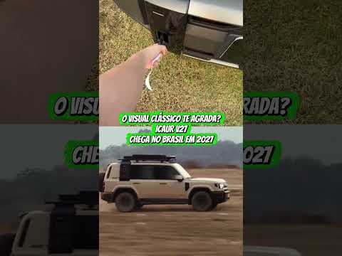 INSPIRADO EM CLÁSSICOS! Conheça o SUV 4x4 iCAR V27 que vem ao Brasil! 🚘💥