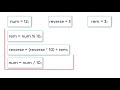C Program To Reverse A Number