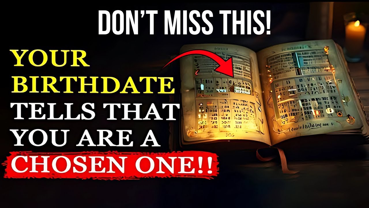 WARNING! | IF YOU ARE BORN ON THESE DATES, YOU ARE A CHOSEN ONE | SPIRITUAL AWAKENING! SPIRITUALITY