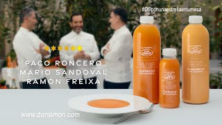 DON SIMÓN Gazpacho Premium La Huerta #DSPonunaestrellaentumesa anuncio