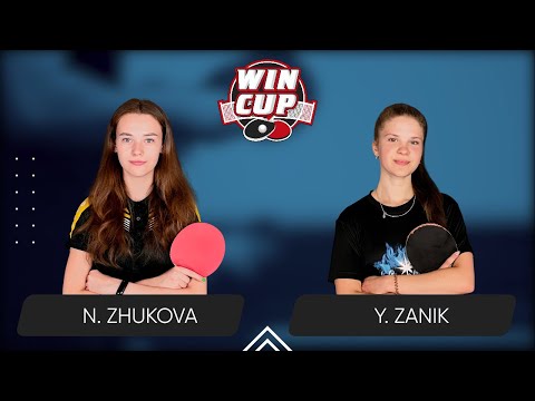 18:30 Nadiia Zhukova - Yulianna Zanik  West 3 WIN CUP 16.12.2023 | TABLE TENNIS WINCUP