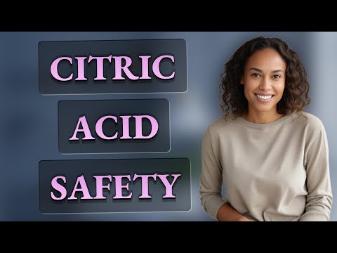 Is Citric Acid a Safe Natural Snack Preservative?