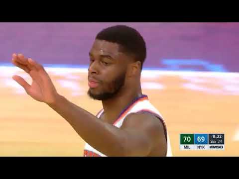Emmanuel Mudiay, Thon Maker Highlights from New York Knicks vs. Milwaukee Bucks