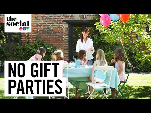 The rise of the ‘no gift’ birthday party | The Social