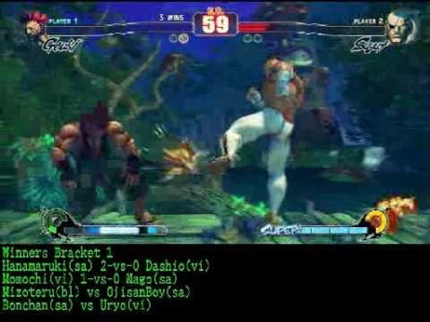 SF4:Momochi (Go) vs Mago (Sa) - Set 02 - GODSGARDEN #2 - 06-03-2010