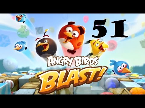 Gameplay Walkthrough Angry Birds Blast Level 51 not edit