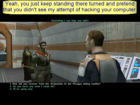Star Wars KotOR 2: TSL walkthrough - Part 14 - TSF station, base of dumbheads