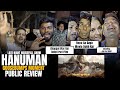 HanuMan Movie | Late Night Show| Goosebumps Public Review | Theatre के बाहर लगे जय श्री 