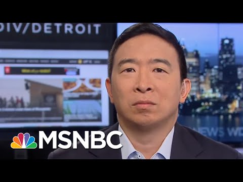 アンドリュー・ヤン: アメリカをもっと厳しく考えさせてください。 (Andrew Yang: 'Make America Think Harder' | Velshi & Ruhle | MSNBC)