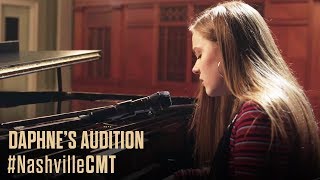 NASHVILLE on CMT | Daphne Auditions Behind Deacon's Back