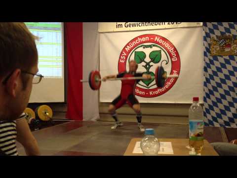 2013 Münchner Meisterschaft Florian Sperl Reißen