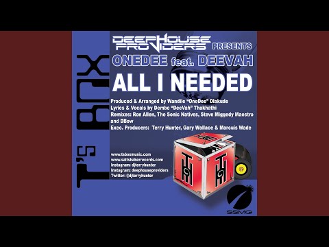 All I Needed [Presented by Deep House Providers] (Miggstrumental Retouch)