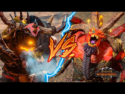 UNIT TEST 👊🏻🧪 TAUROX VS SKARBRAND  🤘🔥 WHO WINS? | Total War Warhammer 3 |