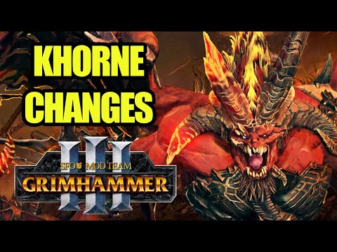 NEW Khorne Changes - SFO Grimhammer 3 - Total War Warhammer 3
