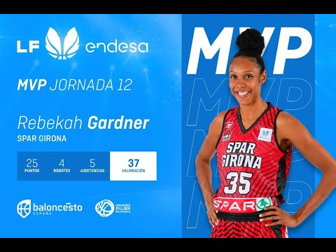 Rebekah Gardner, MVP de la Jornada 12 de la Liga Femenina Endesa