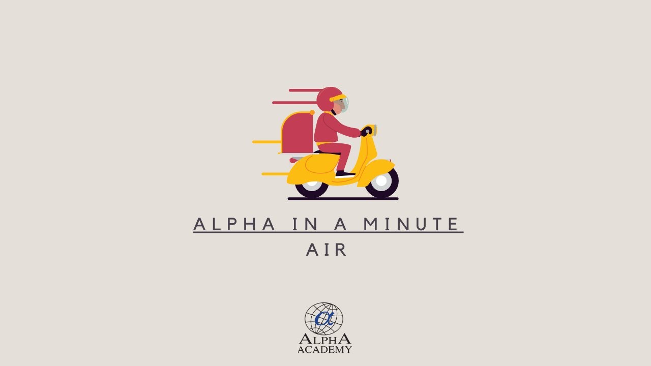 Alpha Renz: ALPHA IN A MINUTE- AIR