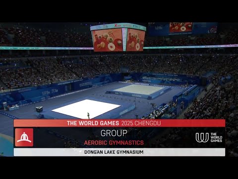 Team Italy 🇮🇹 Wins Silver 🥈 in Aerobic Gymnastics Group Event | The World Games 2025 Chengdu