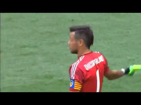 Ocampos goal - Valence VS Monaco - 02/08/2014 -