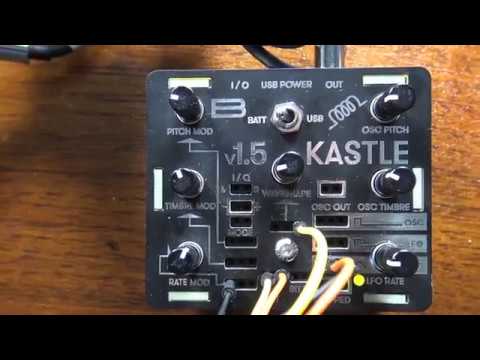 Un-boxing my Bastl Kastle v1.5 mini modular synthesizer