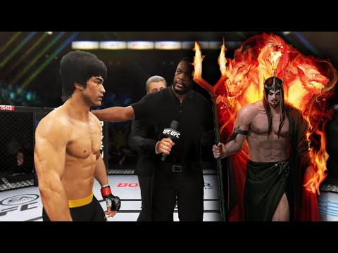 UFC 4 | Bruce Lee vs. God Hades (EA Sports UFC 4)