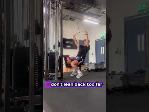Lat Pulldown exercise demo
