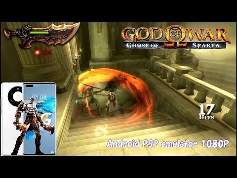 God of War: Ghost of Sparta / Huawei Mate 40 Pro 1080P 4X / PSP emulator PPSSPP