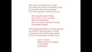 Clannad -  A Bridge (That Carries Us Over)(with lyrics) - Lore (2004)