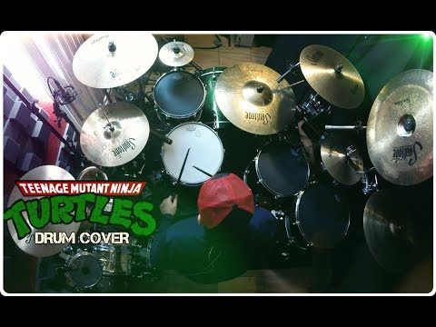Teenage Mutant Ninja Turtles Theme -  Drum Cover