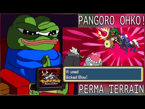 Radical Red Hardcore Mode Nuzlocke Strategies: Pangoro VS Burglar Lewis