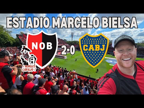 I watched Newell’s Old Boys DESTROY Boca Jrs at the Estadio Marcelo Bielsa.